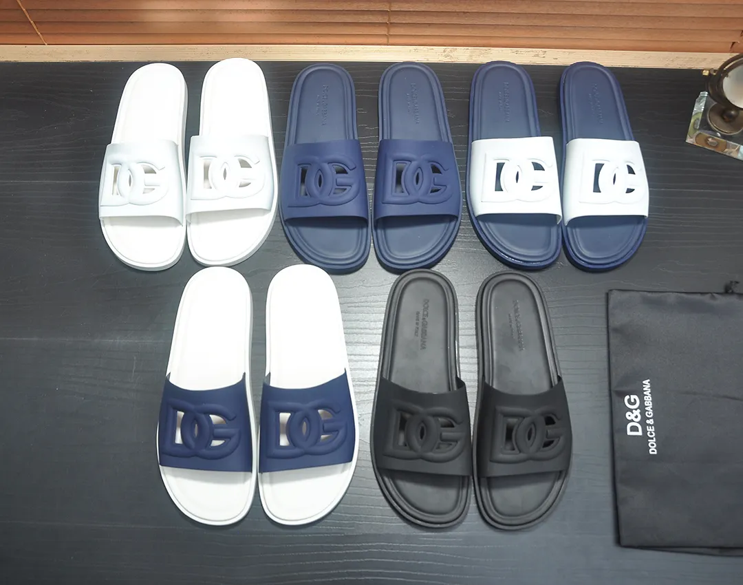 Men's shoes 💰280 [D&G] High-end quality Product trademark: DG "Dolce & Gabban*" slippers, Product material: Imported cowhide upper, original air cushion outsole, regular size: 38-45